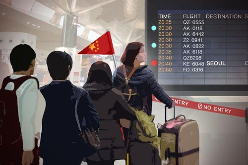 Du khách Trung Quốc tới Hàn Quốc giảm hơn 30% do căng thẳng ngoại giao