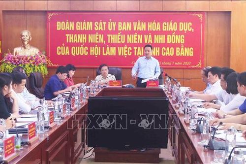 Giám sát việc thực hiện đổi mới chương trình, sách giáo khoa giáo dục phổ thông
