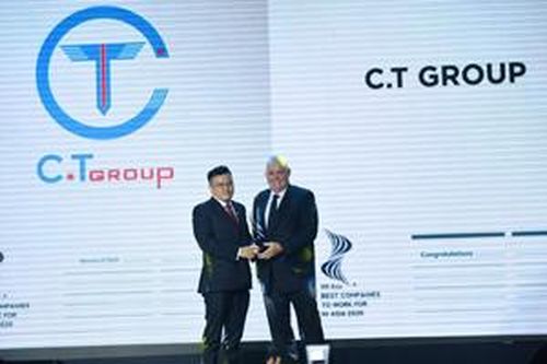 Tập đoàn C.T Group được vinh danh 'Nơi làm việc tốt nhất Châu Á'