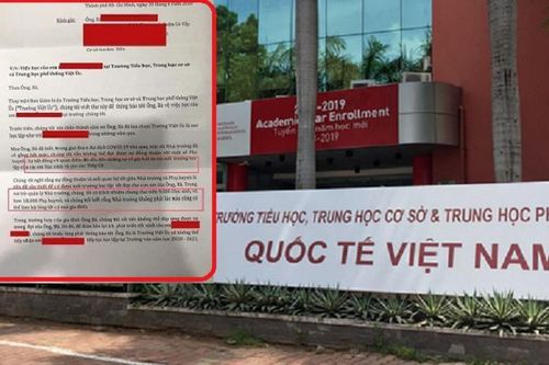Phụ huynh bức xúc khi nhận thông báo 'ngưng tiếp nhận học sinh trong năm học mới' của trường Quốc tế Việt Úc