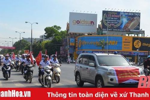 Mít tinh hưởng ứng phong trào Vệ sinh yêu nước nâng cao sức khỏe nhân dân năm 2020