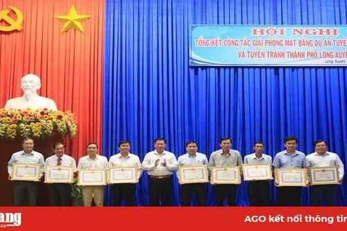 Hoàn thành giải phóng mặt bằng dự án tuyến nối Quốc lộ 91 và tuyến tránh TP. Long Xuyên trong 13 tháng