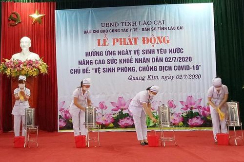 Lào Cai phát động hưởng ứng ngày Vệ sinh yêu nước