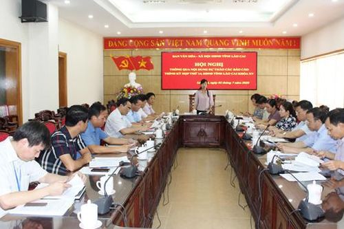 Ban Văn hóa – Xã hội và Ban Pháp chế HĐND tỉnh thông qua dự thảo các báo cáo trình kỳ họp thứ 14, HĐND tỉnh khóa XV
