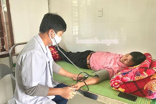 Ghi ở Trạm Y tế xã Xím Vàng