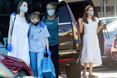 Angelina Jolie xuất hiện trên phố sau thời gian dài 'ở ẩn'