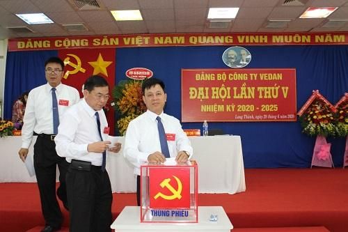 Đại hội Đảng bộ Công ty CPHH Vedan Việt Nam lần thứ V thành công tốt đẹp
