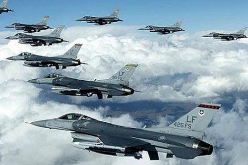 Tiêm kích F-16 đảo Đài Loan ào ạt ném bom diễn tập