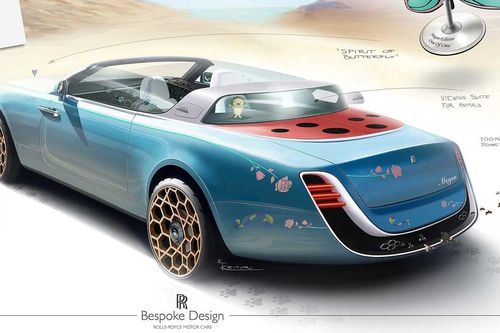 Bé gái 8 tuổi thiết kế Rolls-Royce Convertible