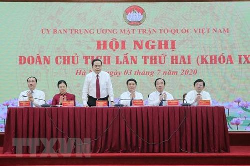 Ban Thường trực Ủy ban Trung ương MTTQVN tổ chức Hội nghị Đoàn Chủ tịch lần II