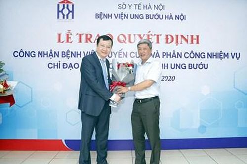 Bệnh viện Ung Bướu Hà Nội được công nhận là bệnh viện tuyến cuối chuyên ngành ung bướu