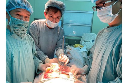 Lưỡi câu và dây cước dài 40 cm trong bụng người phụ nữ