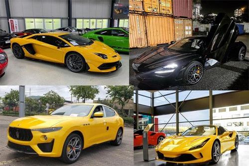 Loạt siêu xe 'chào hàng' đại gia Việt giá vài chục tỷ đồng