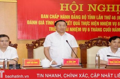 Khó khăn gấp đôi, ta phấn đấu gấp ba, không chùn bước, không bàn lùi, không ngại va chạm, vì lợi ích Nhân dân Hà Tĩnh lên trên hết