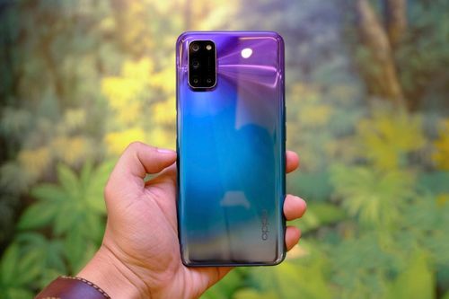 Mở hộp OPPO A92 phiên bản màu tím tại Việt Nam