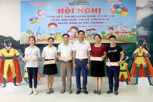 Na Hang tổng kết tháng hành động vì trẻ em năm 2020