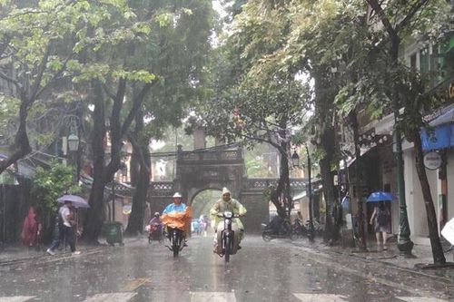 Thời tiết 3/7: Bắc Bộ tiếp tục mưa giông