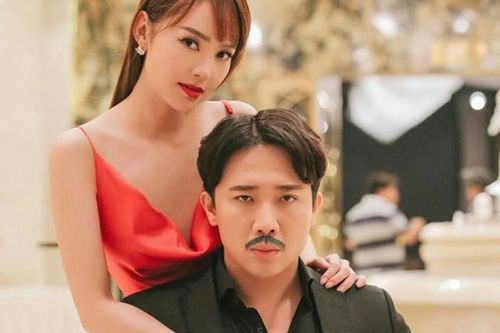 Trấn Thành tố Minh Hằng sau lưng dùng tiền vỗ mặt