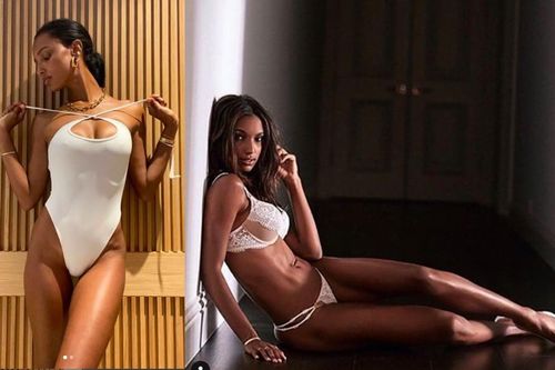 'Thiên thần nội y' Jasmine Tookes phô ngực đầy 'bỏng mắt'