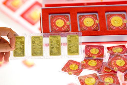 Tuần qua, giá vàng trong nước tăng hơn 400.000 đồng/lượng