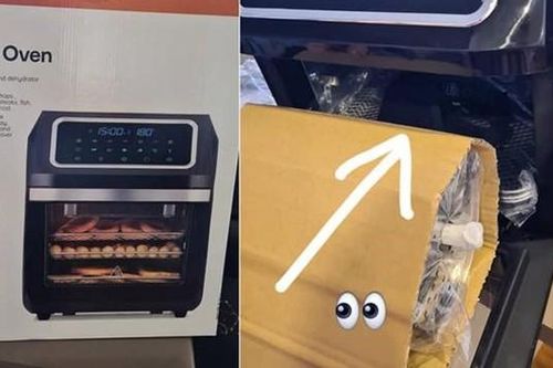 Hí hửng tậu lò nướng mới tinh, về mở lò ra lại thấy… đồ lót ở bên trong