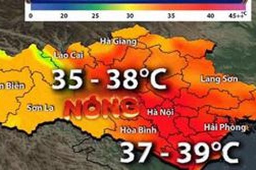 Bắc Bộ, Trung Bộ bắt đầu đợt nắng nóng mới