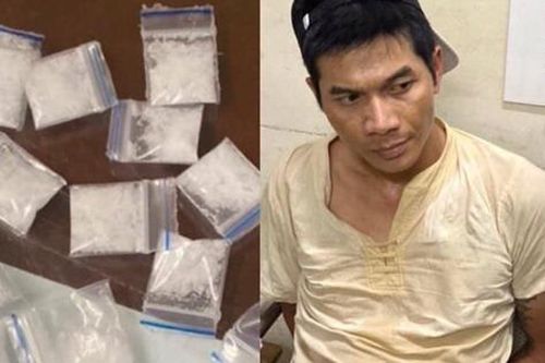 Hà Nội phát hiện đối tượng giấu hàng chục túi ma túy trên người