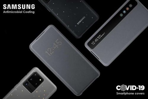Samsung và ốp lưng điện thoại kháng khuẩn chống virus Corona