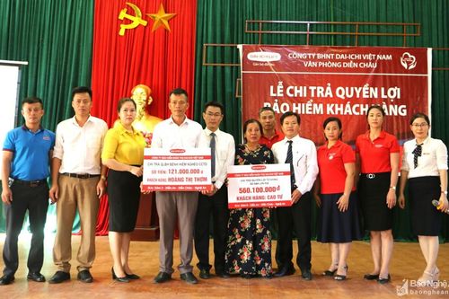 Bảo hiểm Nhân thọ Dai-ichi Việt Nam chi trả hơn 680 triệu đồng cho khách hàng
