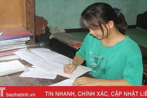 Nữ sinh nghèo Hà Tĩnh và ước mơ 'chinh phục' Đại học Ngoại thương Hà Nội