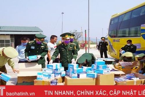 Lực lượng quản lý thị trường Hà Tĩnh ngăn chặn, xử lý hàng chục vụ vận chuyển hàng lậu, hàng giả