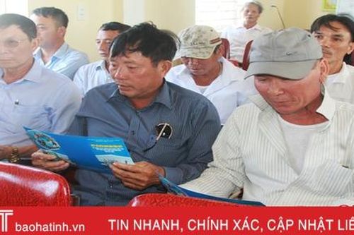 Trang bị kỹ năng khai thác hải sản và bảo vệ chủ quyền biển đảo cho ngư dân Hà Tĩnh