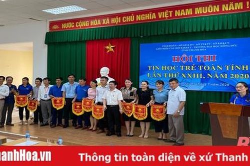 170 thí sinh tham gia chung kết hội thi Tin học trẻ tỉnh Thanh Hóa lần thứ XXIII
