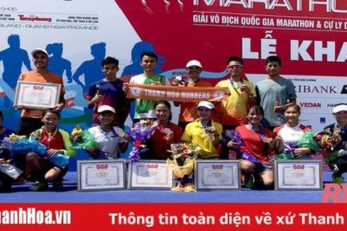 Điền kinh Thanh Hóa thi đấu xuất sắc tại Giải vô địch quốc gia Marathon và cự ly dài báo Tiền Phong 2020