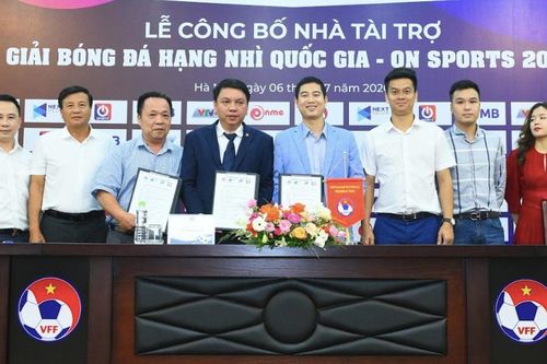 Next Media và On Sports truyền hình trực tiếp giải hạng nhì quốc gia 2020