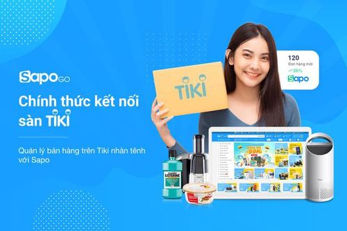 Sapo Go và Tiki bắt tay nhau tạo ra kết nối tiện ích cho nhà bán lẻ
