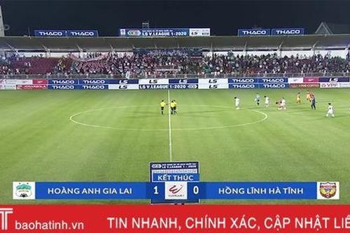 Thất thủ trước HAGL, Hồng Lĩnh Hà Tĩnh chấm dứt mạch bất bại