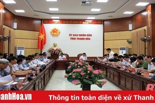 Thứ trưởng Bộ Ngoại giao Lê Hoài Trung thăm và làm việc tại Thanh Hóa