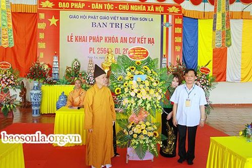 Lễ khai pháp khóa an cư kết hạ PL.2564 - DL.2020