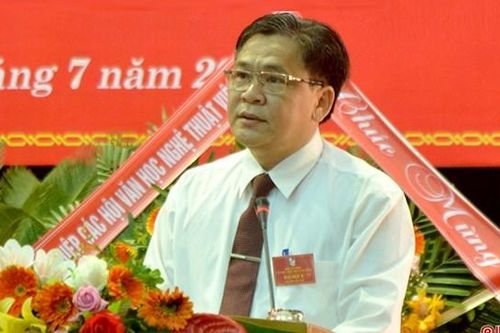 Ông Trần Nam Phong giữ cương vị Chủ tịch Hội Liên hiệp Văn học Nghệ thuật Hà Tĩnh