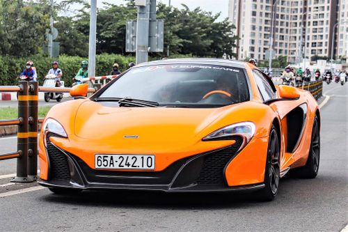 Chi tiết McLaren 650S Spider đầu tiên tại Cần Thơ