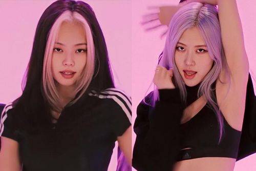 Jennie cắt áo dài tay thành đồ hè, Rosé mặc bra thể thao khoe eo thon