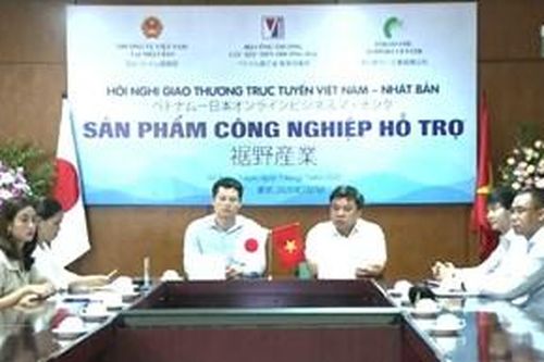 Giao thương trực tuyến sản phẩm công nghiệp hỗ trợ Việt Nam - Nhật Bản