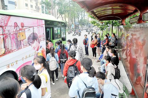 Tăng phát triển vận tải hành khách công cộng