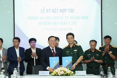 Trường ĐH Kinh tế TP.HCM hợp tác với Bệnh viện Quân y 175