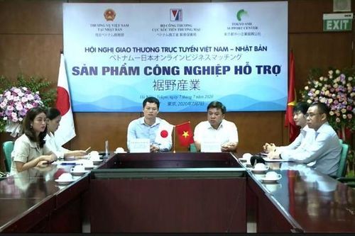 Hội nghị giao thương trực tuyến công nghiệp hỗ trợ Việt Nam-Nhật Bản