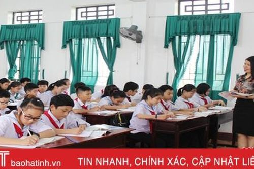Hà Tĩnh giảm 132 trường công lập, tập trung nguồn lực nâng cao chất lượng giáo dục