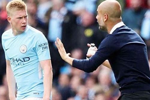 De Bruyne ở đâu trong 9 thất bại của Man City?