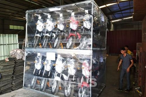 PEGA Việt Nam xuất khẩu lô xe máy điện trị giá gần 3 triệu USD sang Cuba