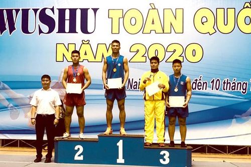 Đoàn Tuyên Quang giành 3 huy chương tại Giải vô địch Wushu toàn quốc 2020